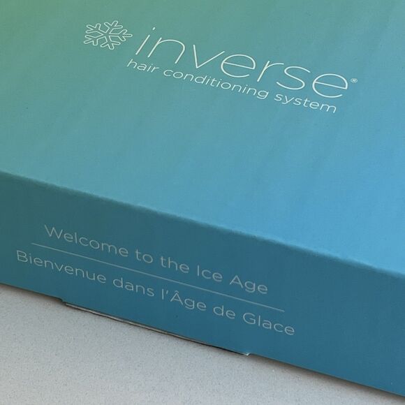 Inverse Hair Ice Conditioning System Fight Frizz Flat Iron Ice Hair New Sealed - Picture 4 of 9